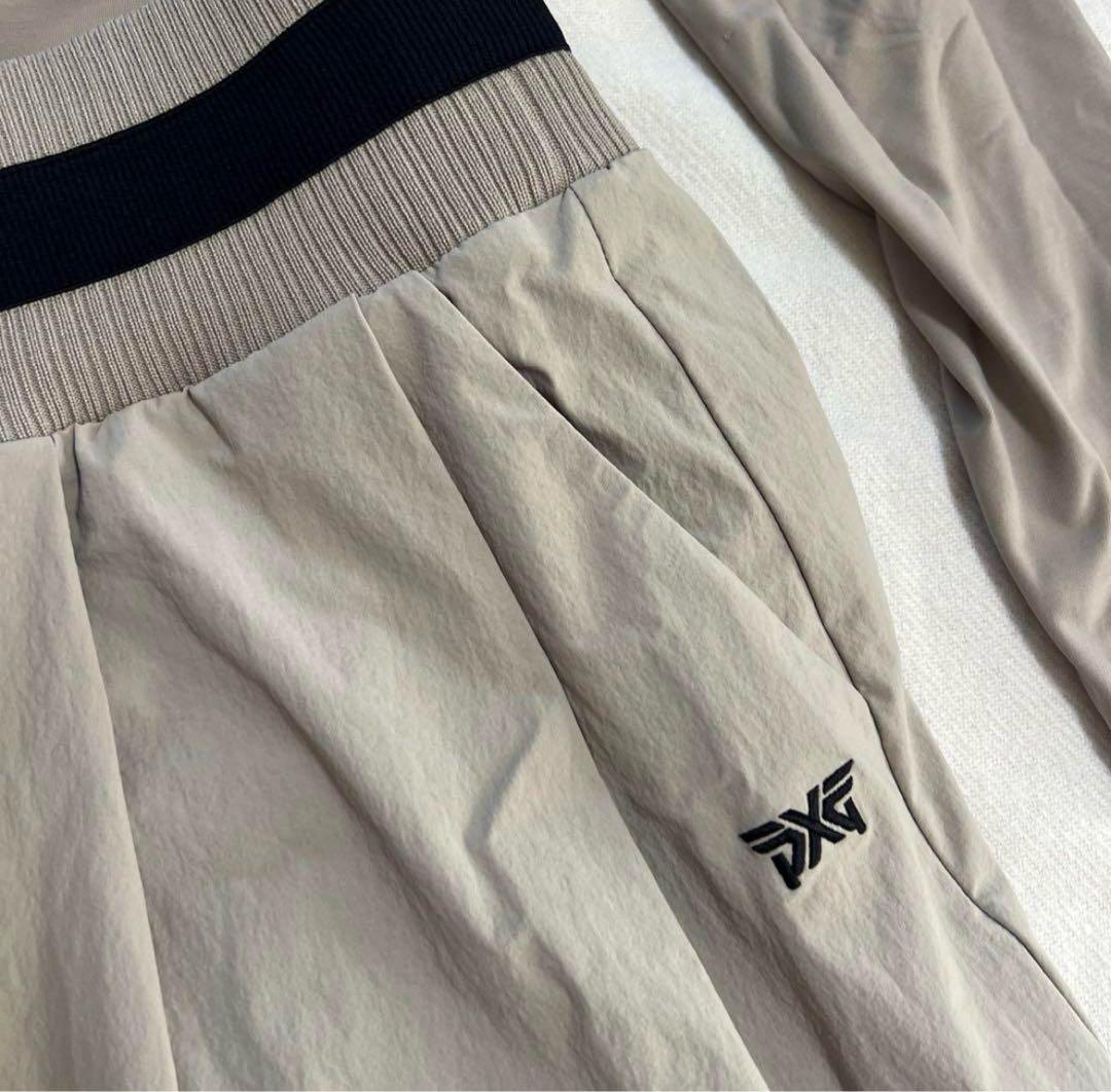 2点セット　PXG レディースゴルフウェア ベージュ