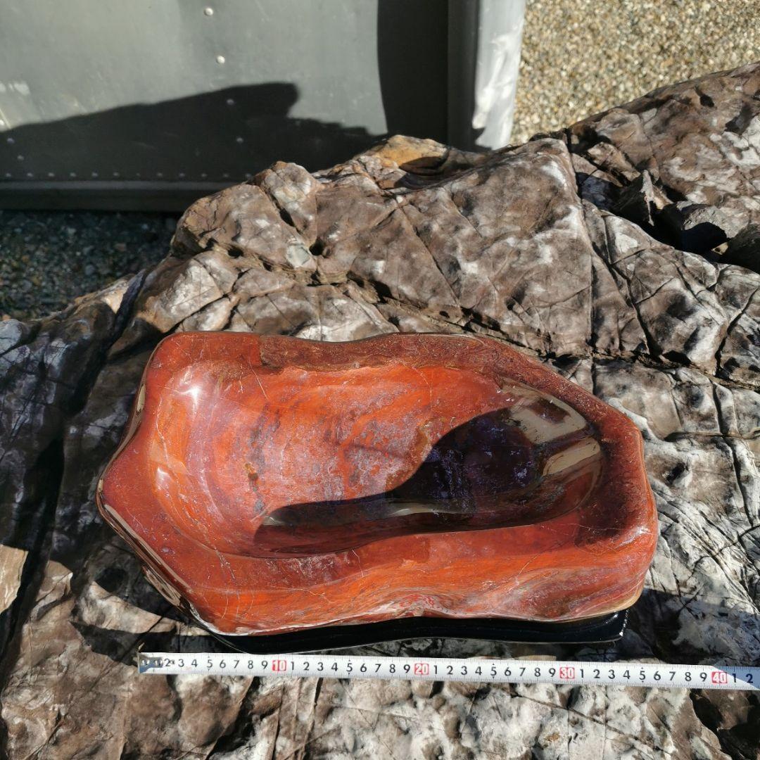 金華のジャスパー　12.8キロ　錦紅石　鑑賞石　石　盆石　水石　置物　オブジェ