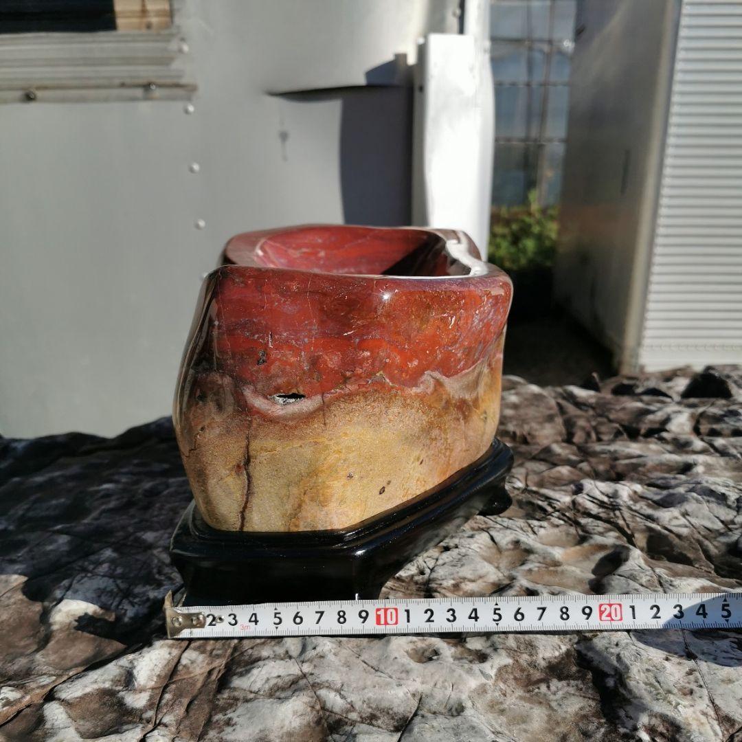 金華のジャスパー　12.8キロ　錦紅石　鑑賞石　石　盆石　水石　置物　オブジェ