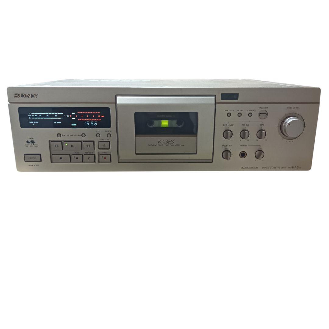 Sony カセットデッキ TC-KA3ES リモコン(RM-J701)付き