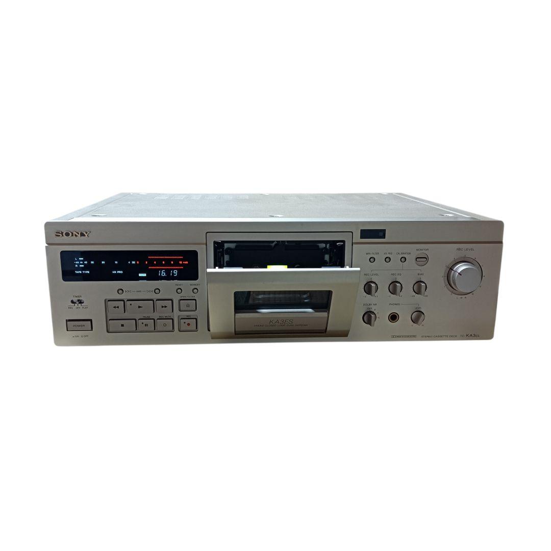 Sony カセットデッキ TC-KA3ES リモコン(RM-J701)付き