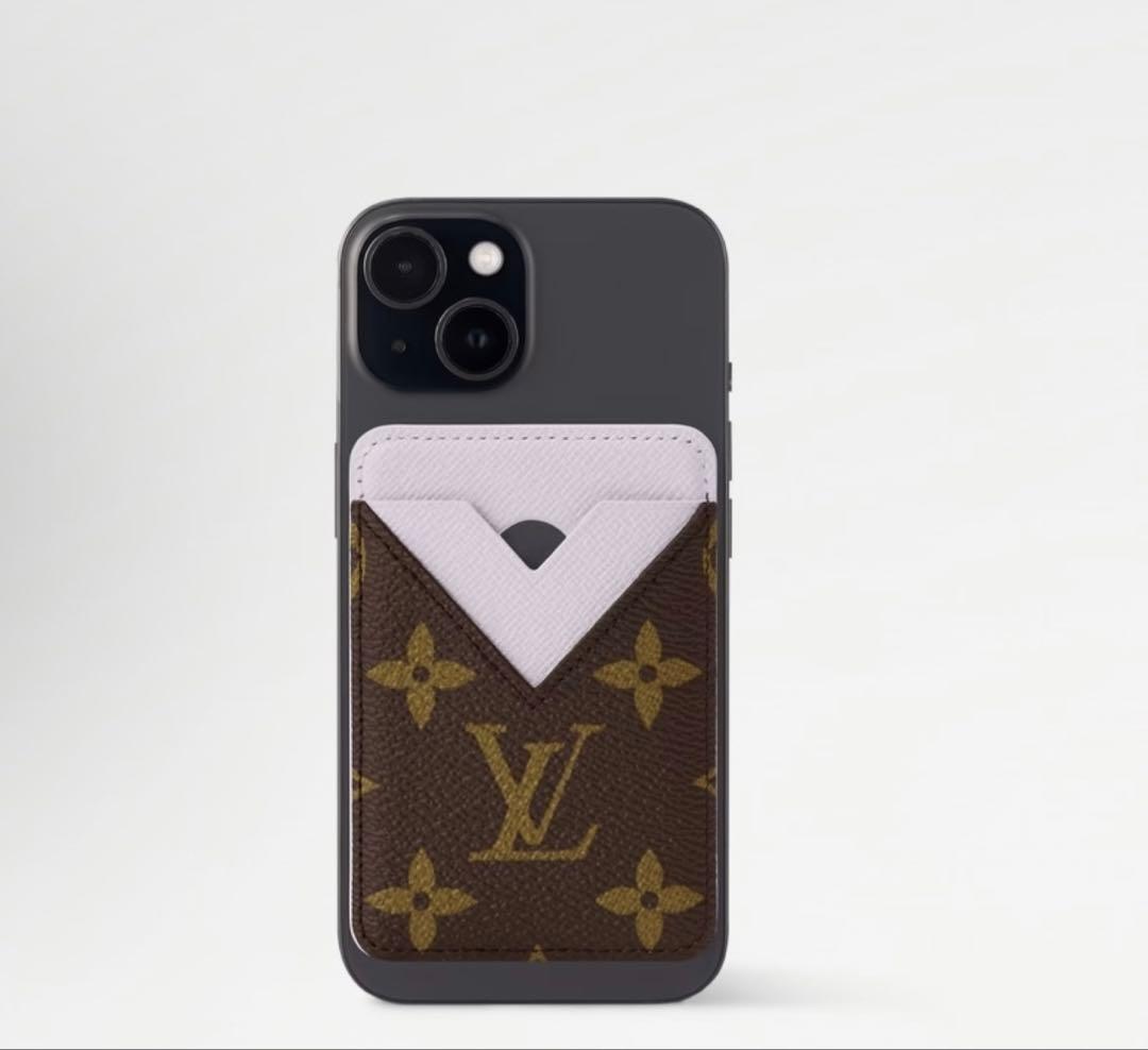 LouisVuitton ルイヴィトン　カードケース　magsafe ライラック