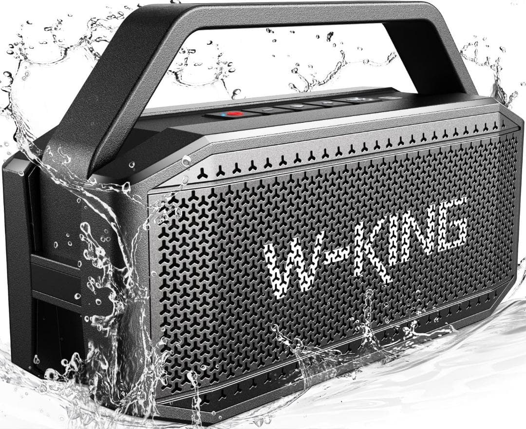 スピーカー W-KING 60W RMS 100Wピーク、スピー