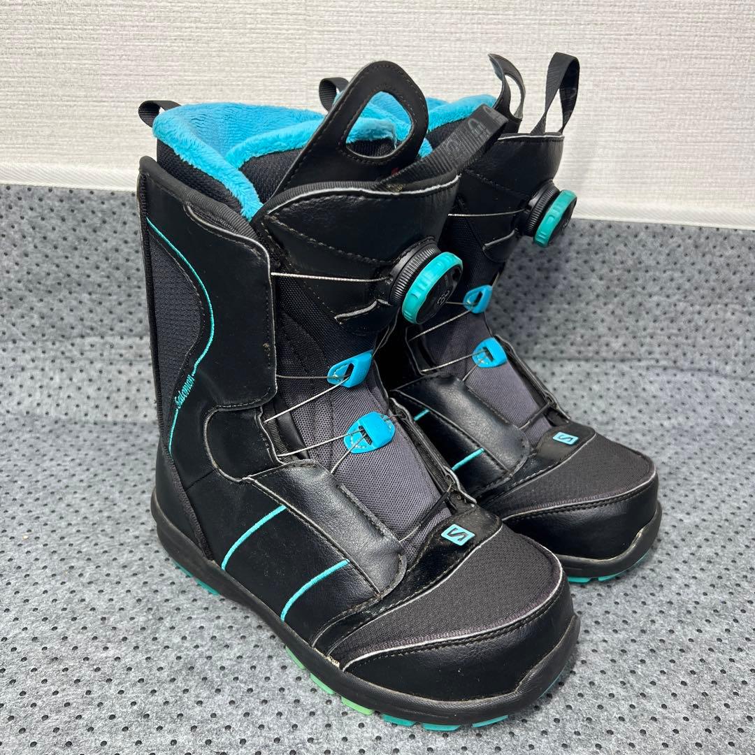 数回着用 23.5cm SALOMON PEARL BOA スノーボードブーツ