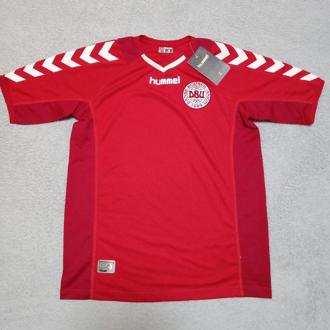 新品 2003年 サッカー デンマーク代表 半袖 ユニフォーム ヒュンメル