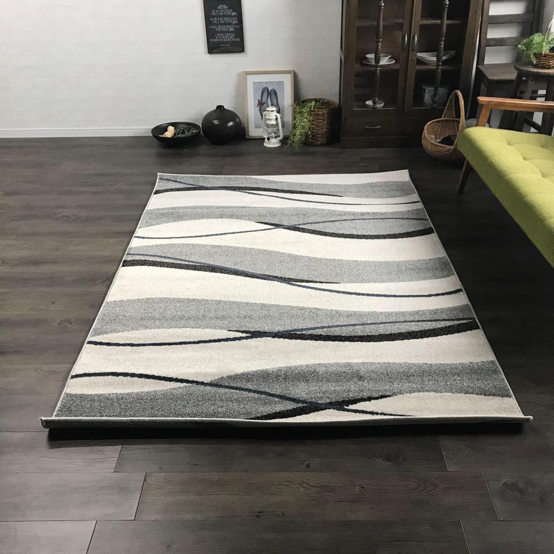 ラグ ラグマット 140x200cm カーペット ウィルトン織 絨毯 ri-①