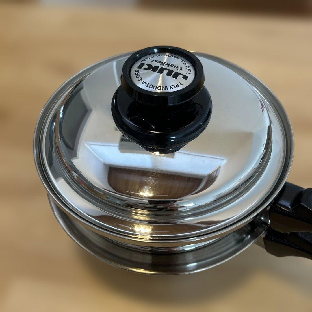 JUKI Cook Best ステンレス無水鍋　ソースパン 7-Ply