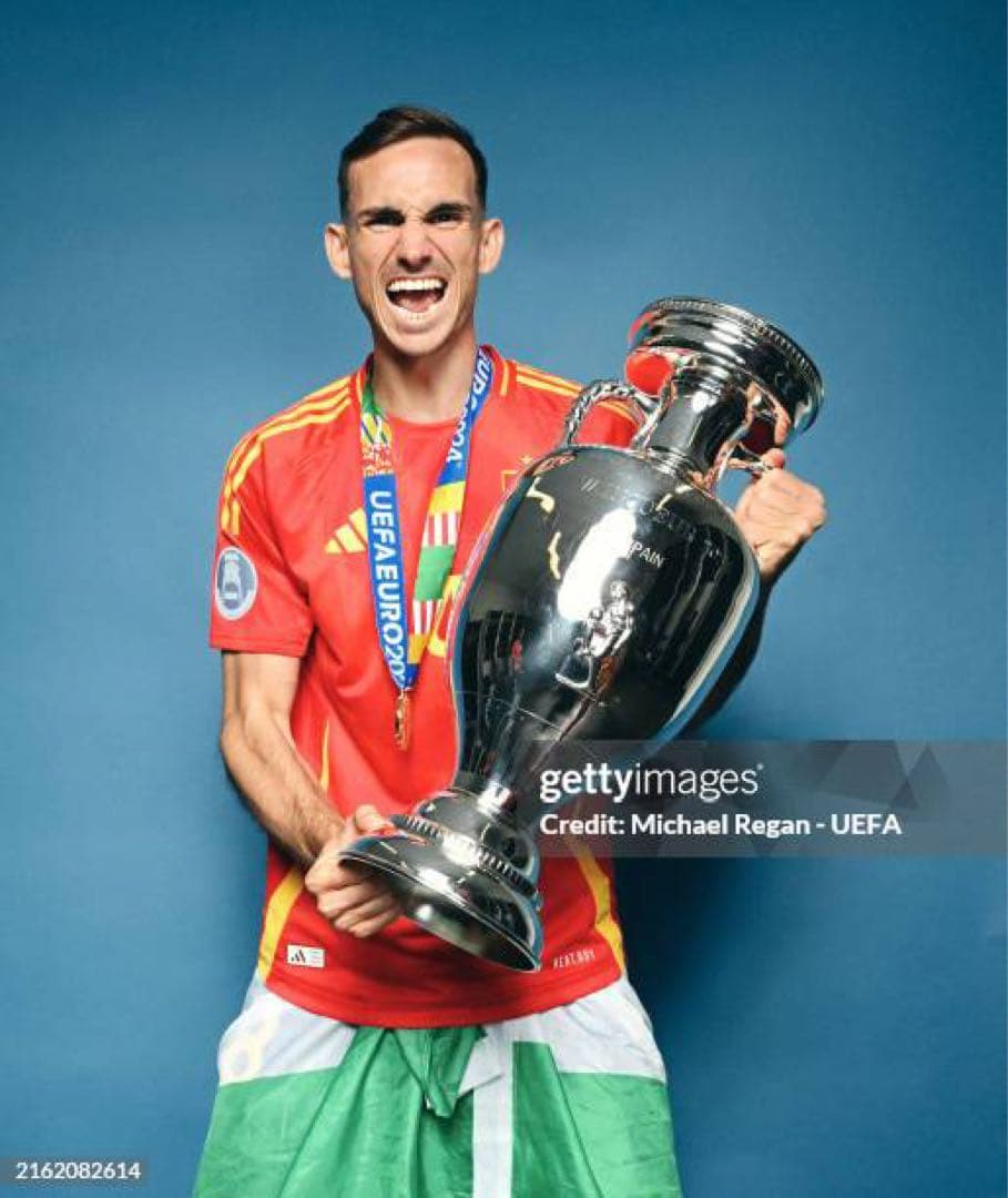 2024 スペイン代表 ファビアン・ルイス ユニフォーム Euro 新品 選手用