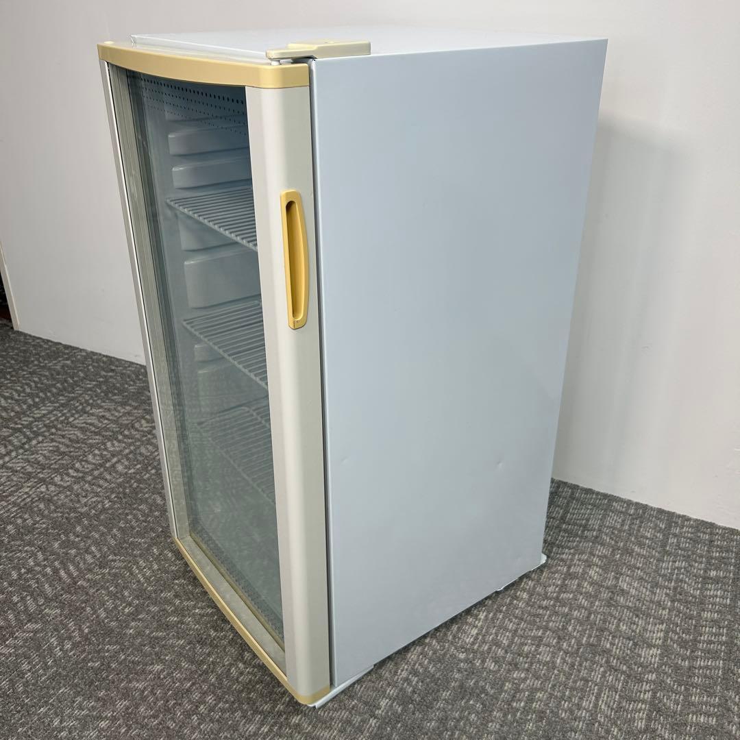 108業務用 冷蔵ショーケース オフィスコンビニ XW-105 左右開き 小型