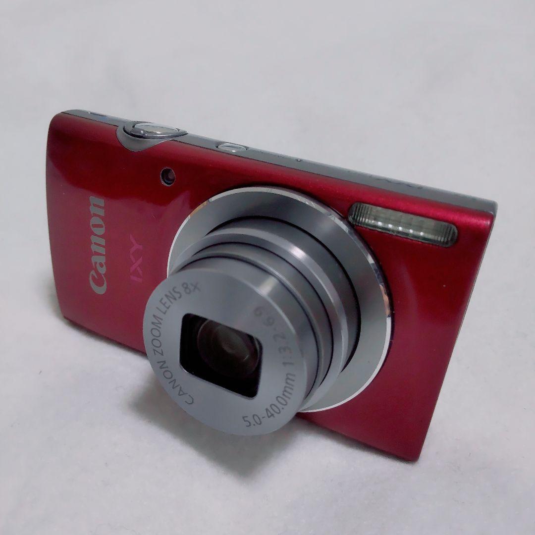 キャノン　Canon IXY120 レッド　簡易動作確認済み 充電器付き