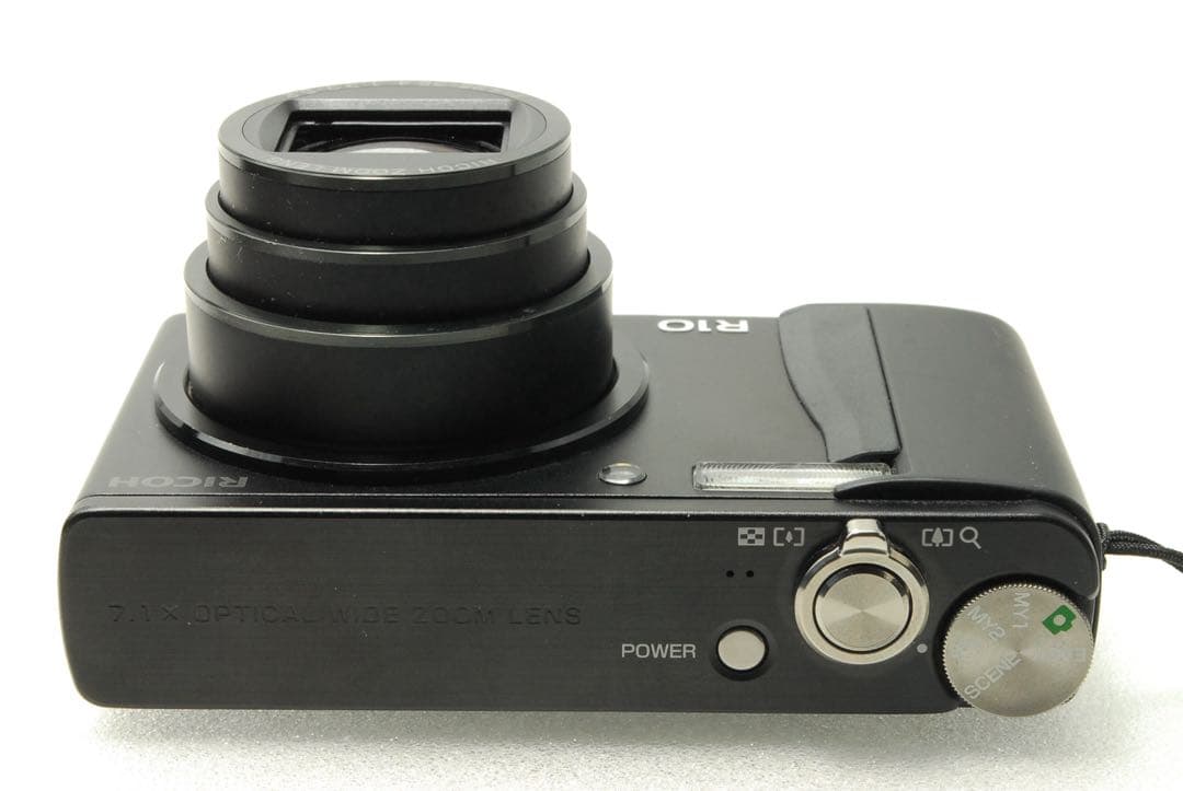 RICOH R10 ❤️スマホ転送 ブラック 動作確認済 リコー コンデジ カメラ