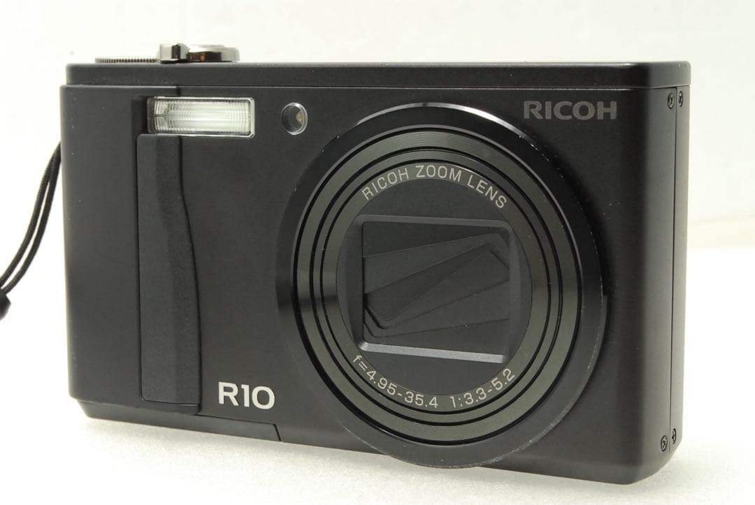 RICOH R10 ❤️スマホ転送 ブラック 動作確認済 リコー コンデジ カメラ