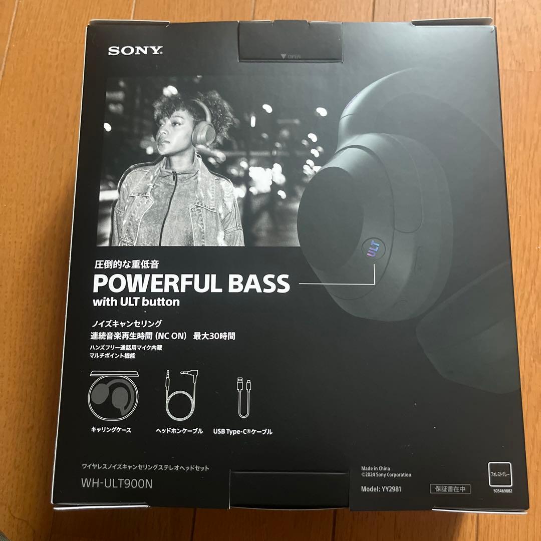 SONY ULT WEAR ソニー アルトウェア WH-ULT900N
