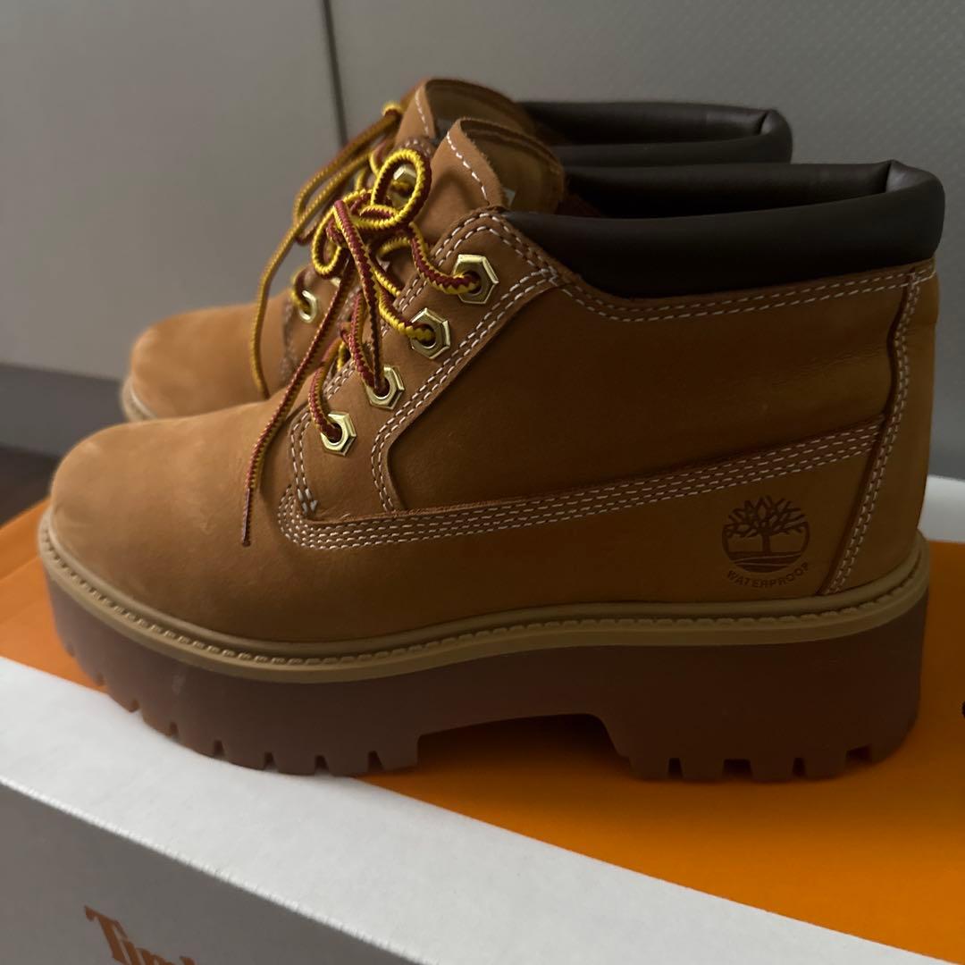 Timberland 24cm 厚底ブーツ