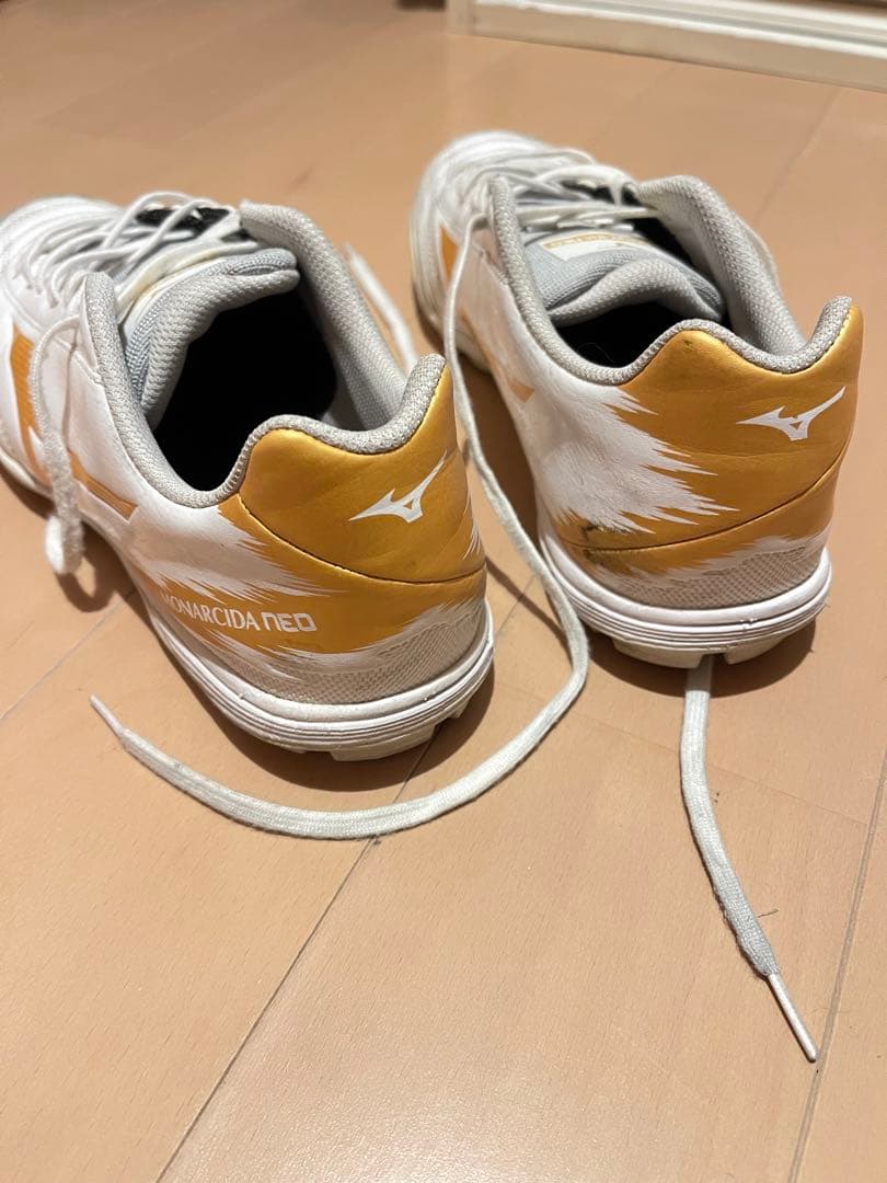 Mizuno モナルシーダ NEO SALA PRO ゴールド　25.0