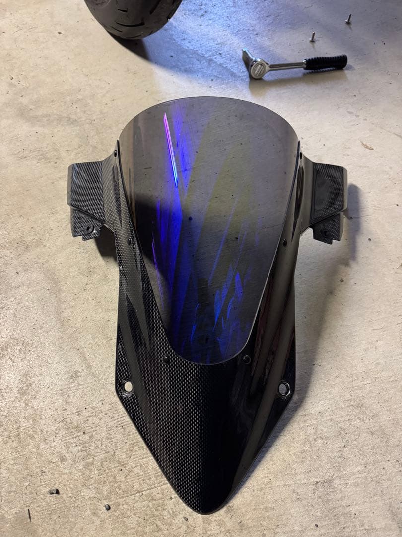 S1000RR マジカルレーシング　カーボンスクリーン
