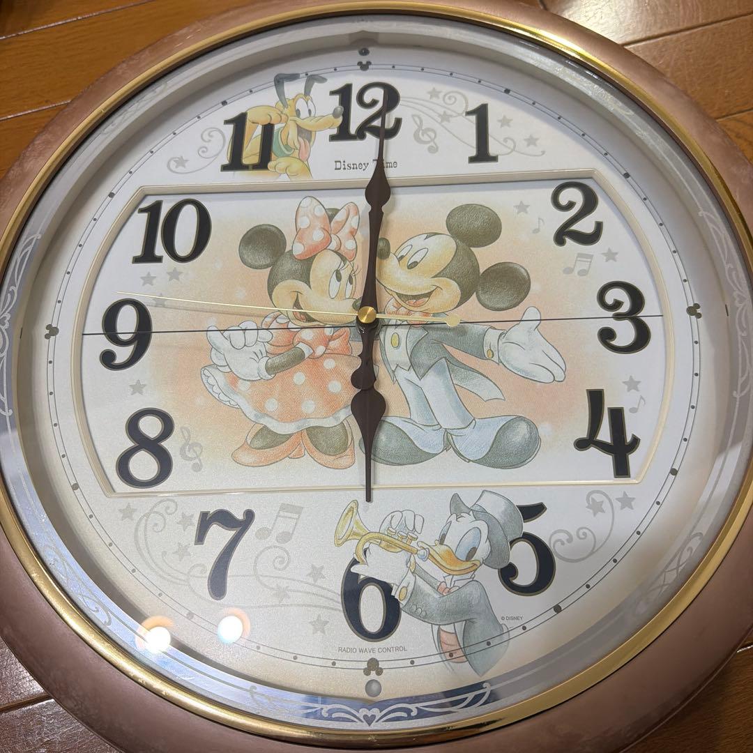 Disney 掛け時計 FW561A ミッキー ミニー