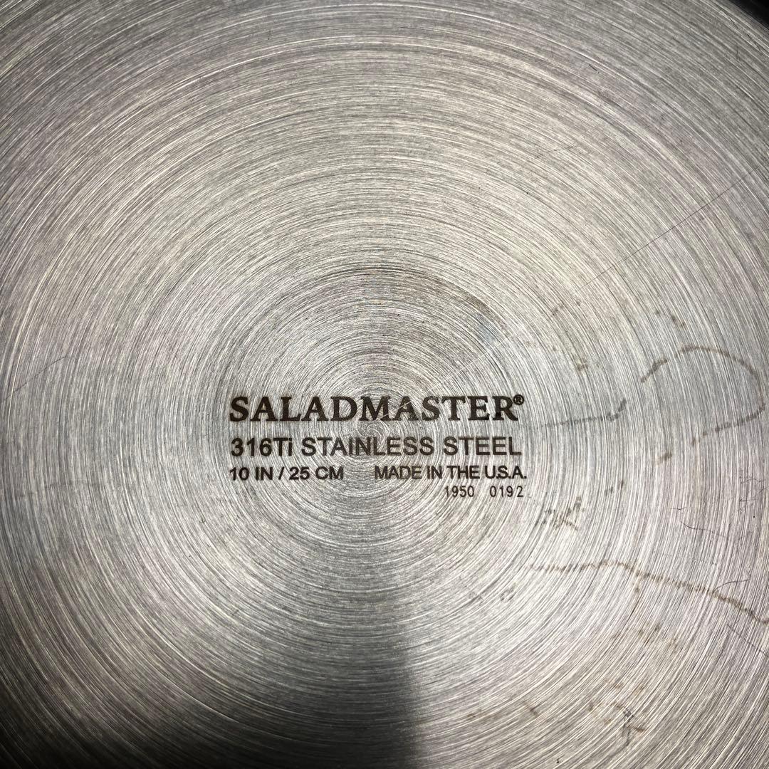SALADMASTER 316Ti ステンレススチール鍋 25cm