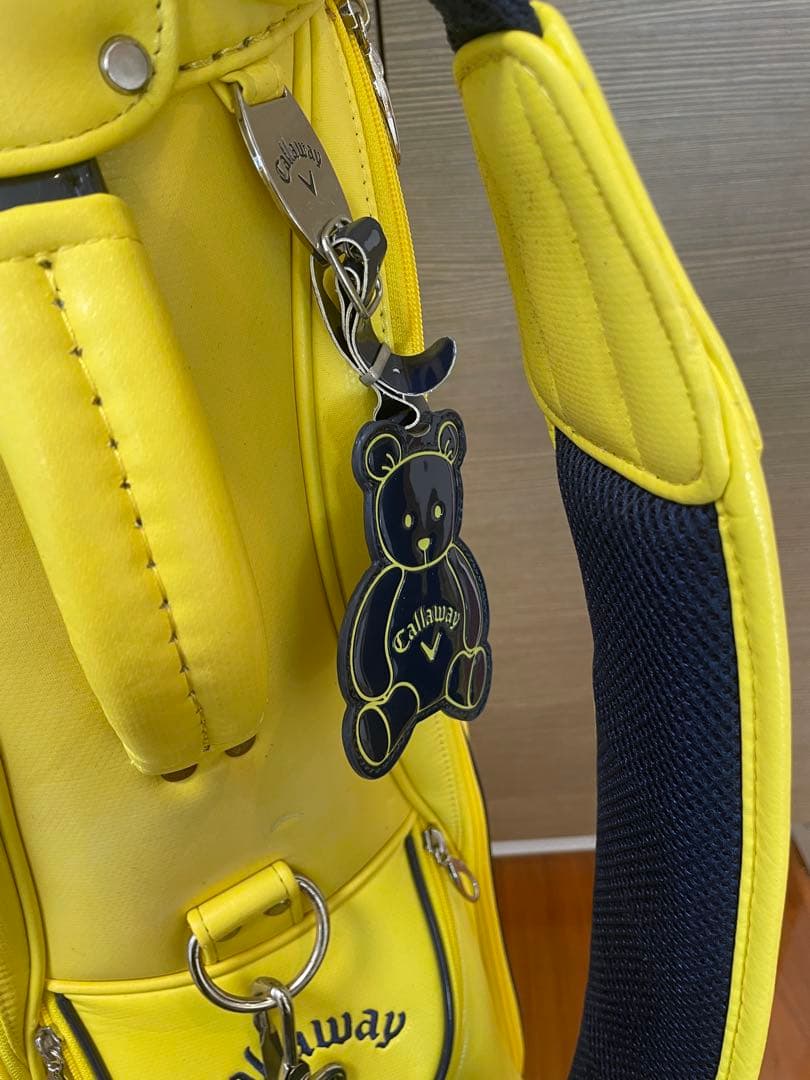 Callaway ゴルフバッグ イエロー キルティング