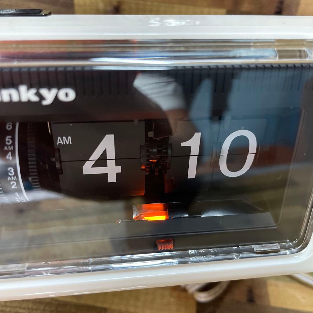 Sankyo サックス パタパタ時計 LT-101 レトロ 動作確認済み
