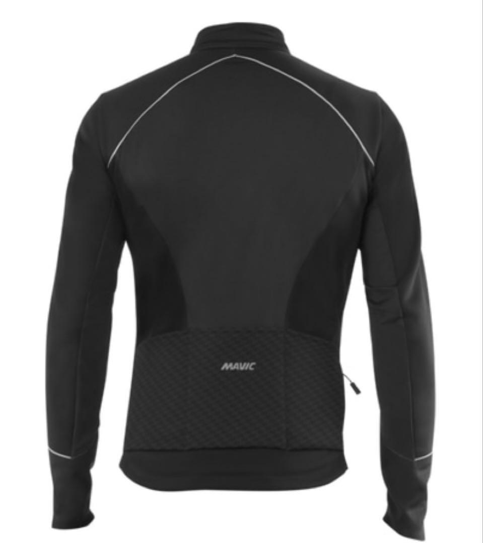 【新品タグ付き】MAVIC ノルデット サイクルジャケット L 裏起毛 ブラック