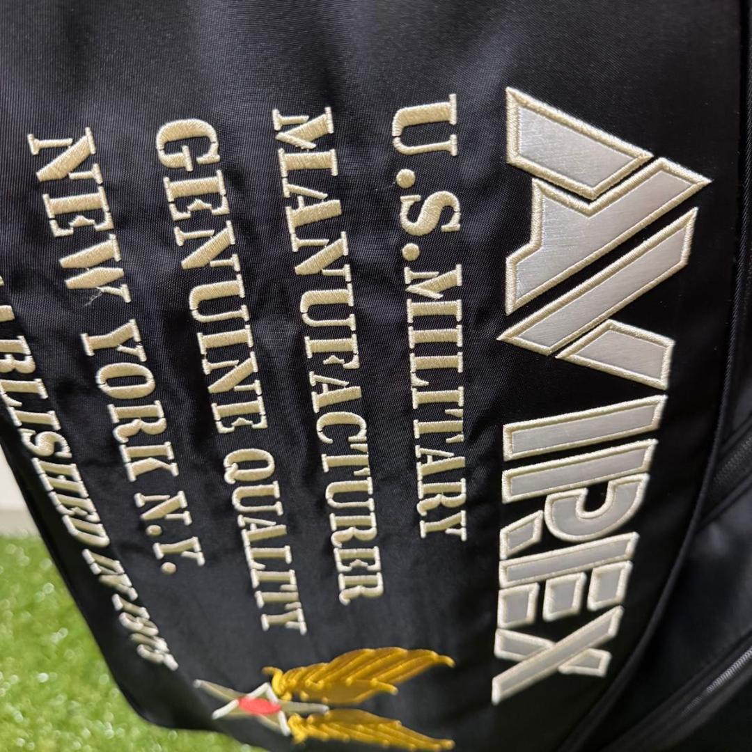 美品 AVIREX GOLF セルフスタンド キャディバッグ 2022年モデル