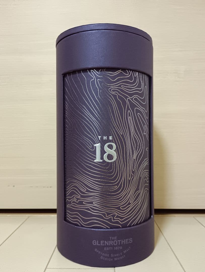 THE GLENROTHES 18年 シングルモルトウイスキー 【化粧箱、空瓶】