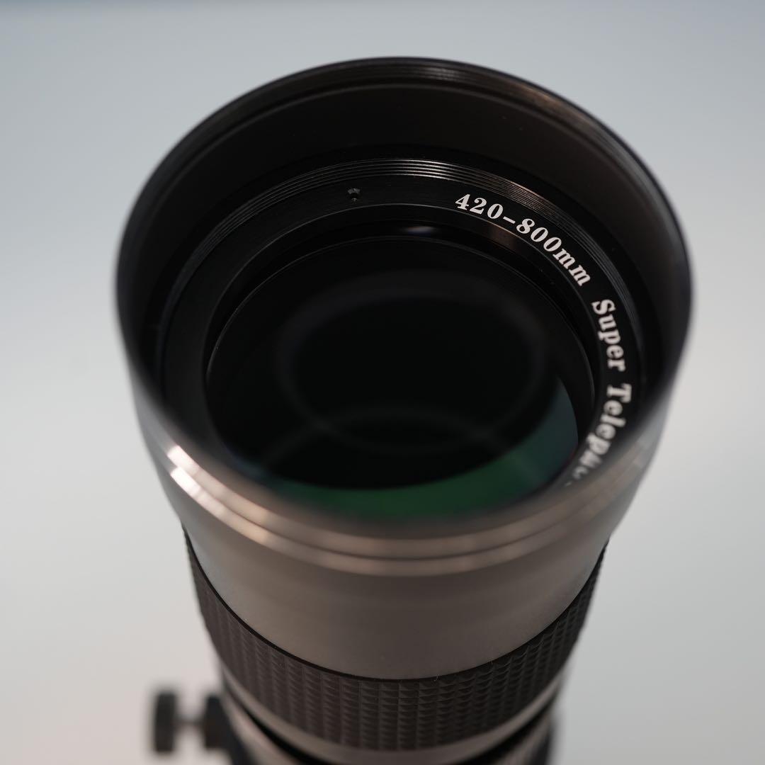 VARI Nikon Fマウント用420-800mm超望遠レンズ新品(黒)