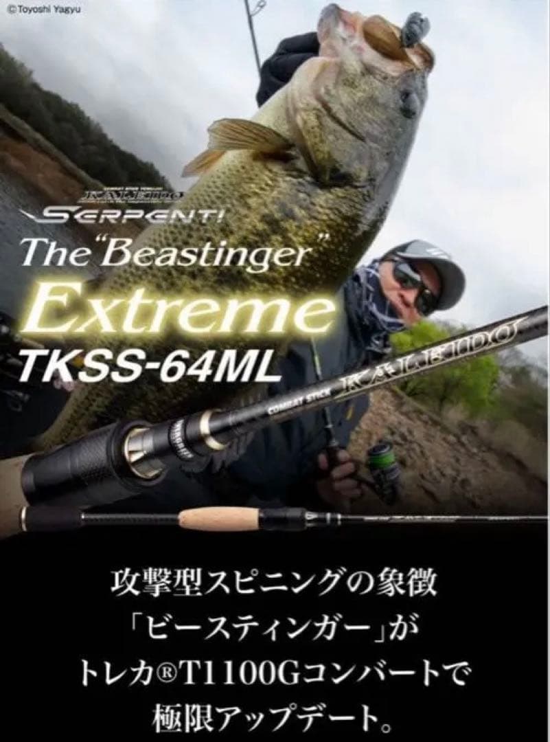 極美品　カレイドセルペンティ　TKSS-64MLビースティンガー エクストリーム