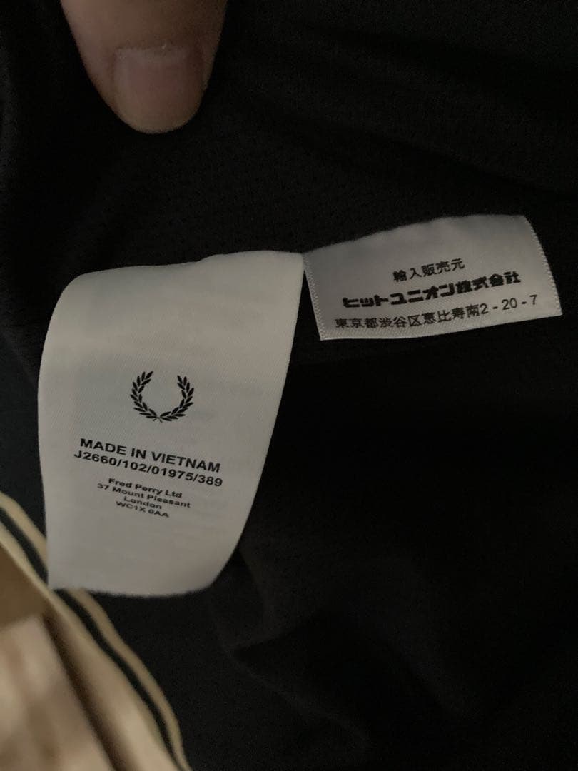フレッドペリー　 BRENTHAM JACKET