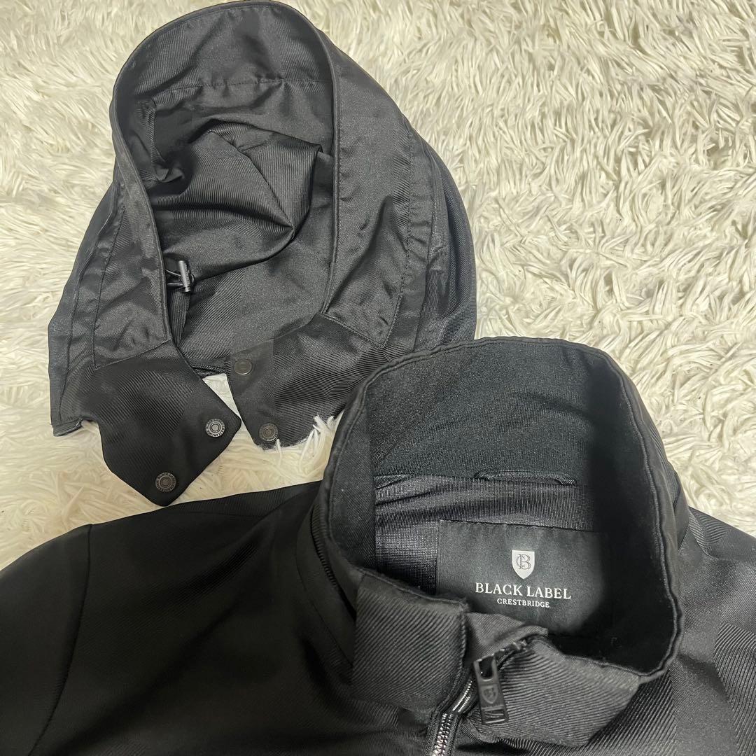 【美品】BURBERRY BLACK LABEL ノバチェック　ナイロンパーカー
