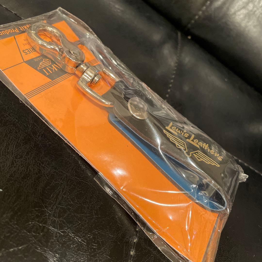未開封 Lewis Leathers ルイスレザーズ キーホルダー 牛革