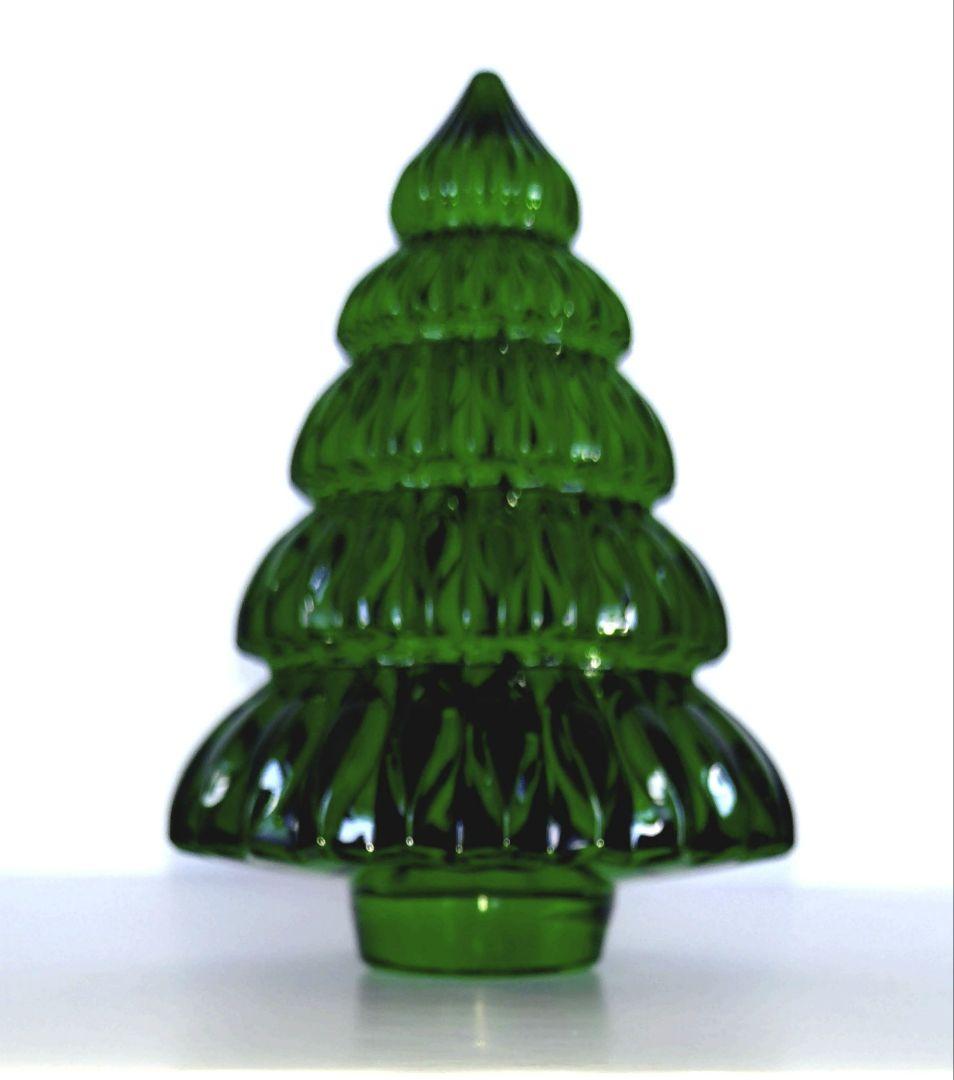 新品　バカラ　クリスマスツリー エンチャンティング 　グリーン