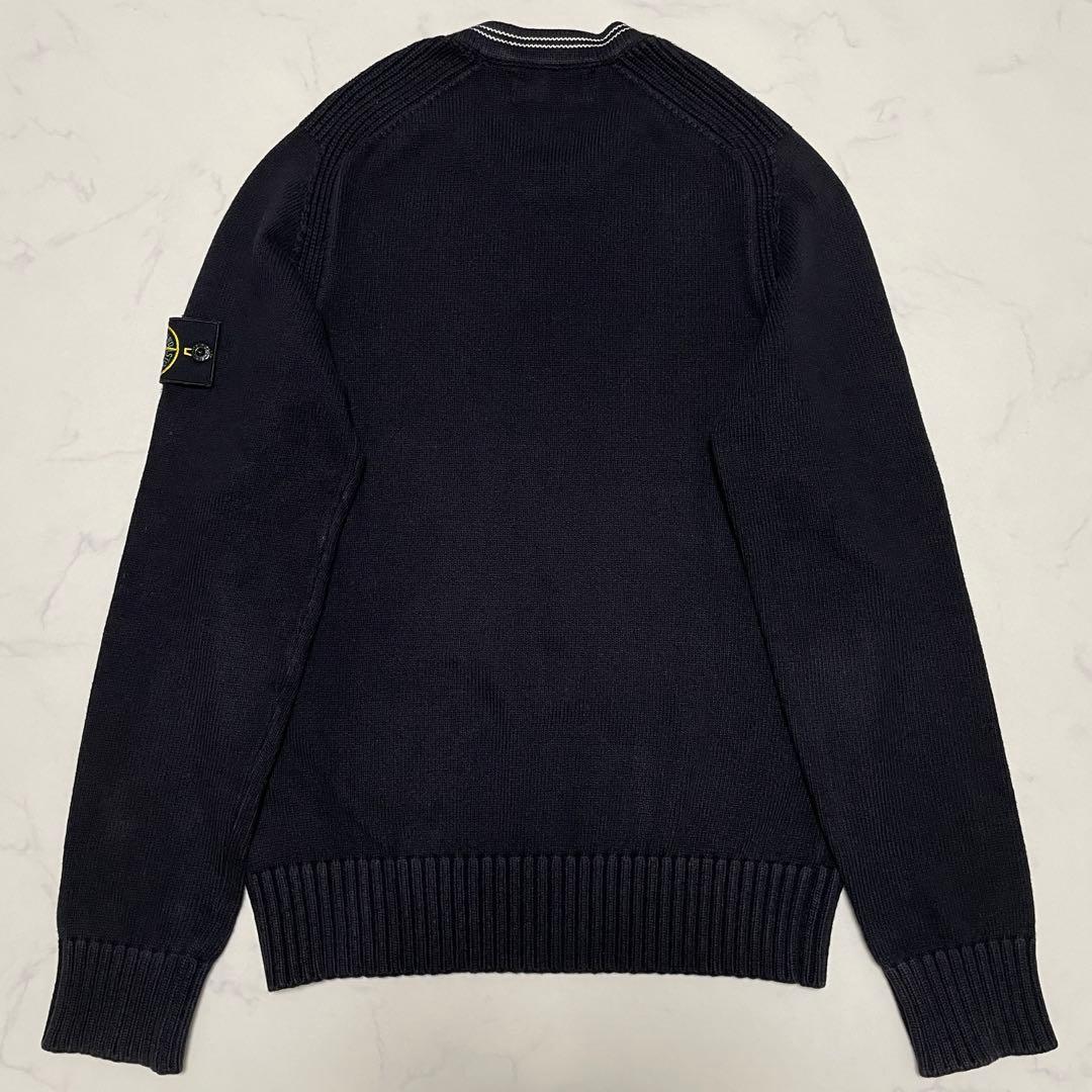 STONE  コットン クルーネック ニットセーター Mサイズ
