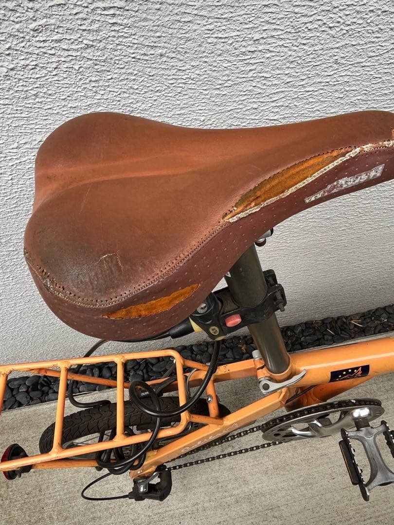PEUGEOT 折り畳み自転車コリブリ　オレンジ(北海道、沖縄除く)