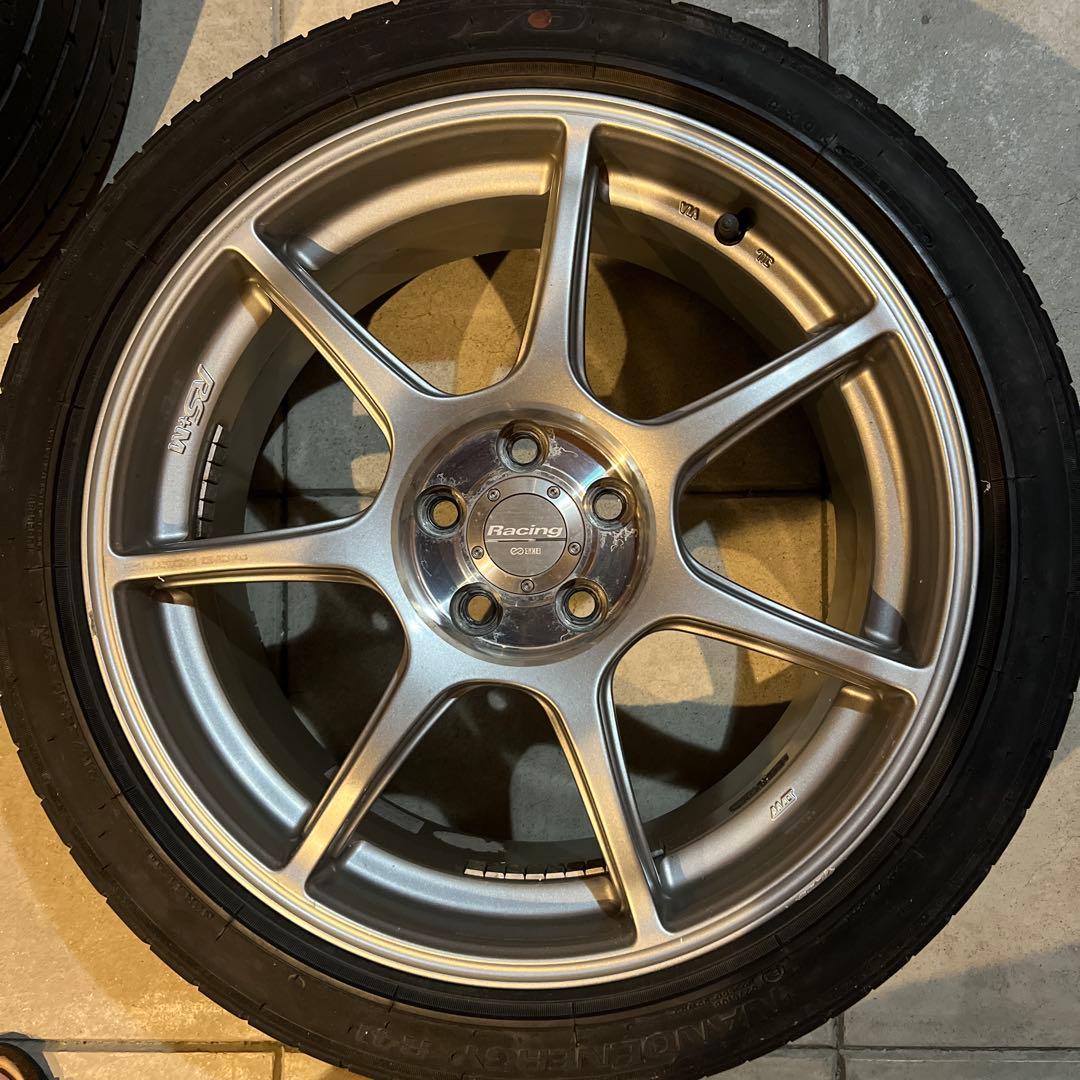 Enkei Racing 17インチタイヤホイールセット ④