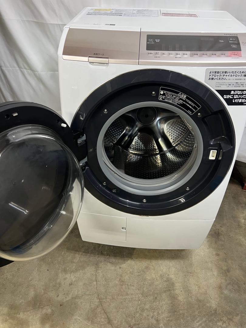 【分解洗浄】日立 BD-SV110CL 洗濯11kg 乾燥6kg 2019年製