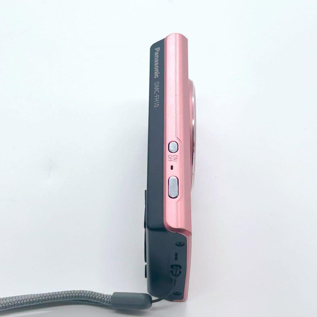 Panasonic LUMIX DMC-FH10 ピンク デジカメ 充電器付き