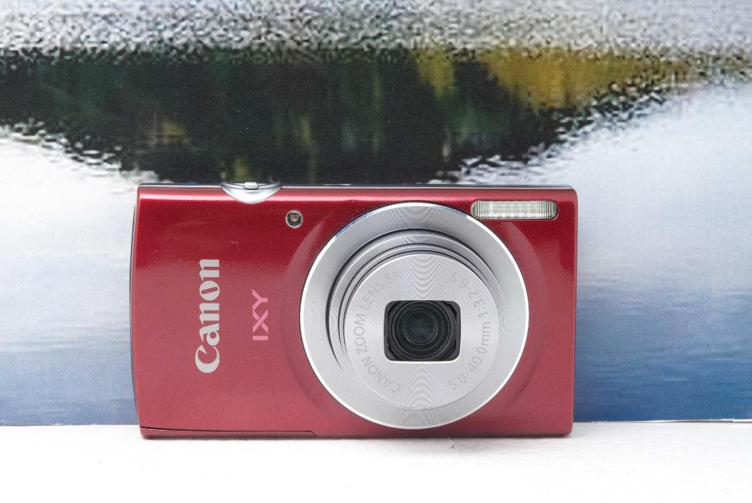 【動作品】Canon デジタルカメラ IXY 120 ズーム レッド