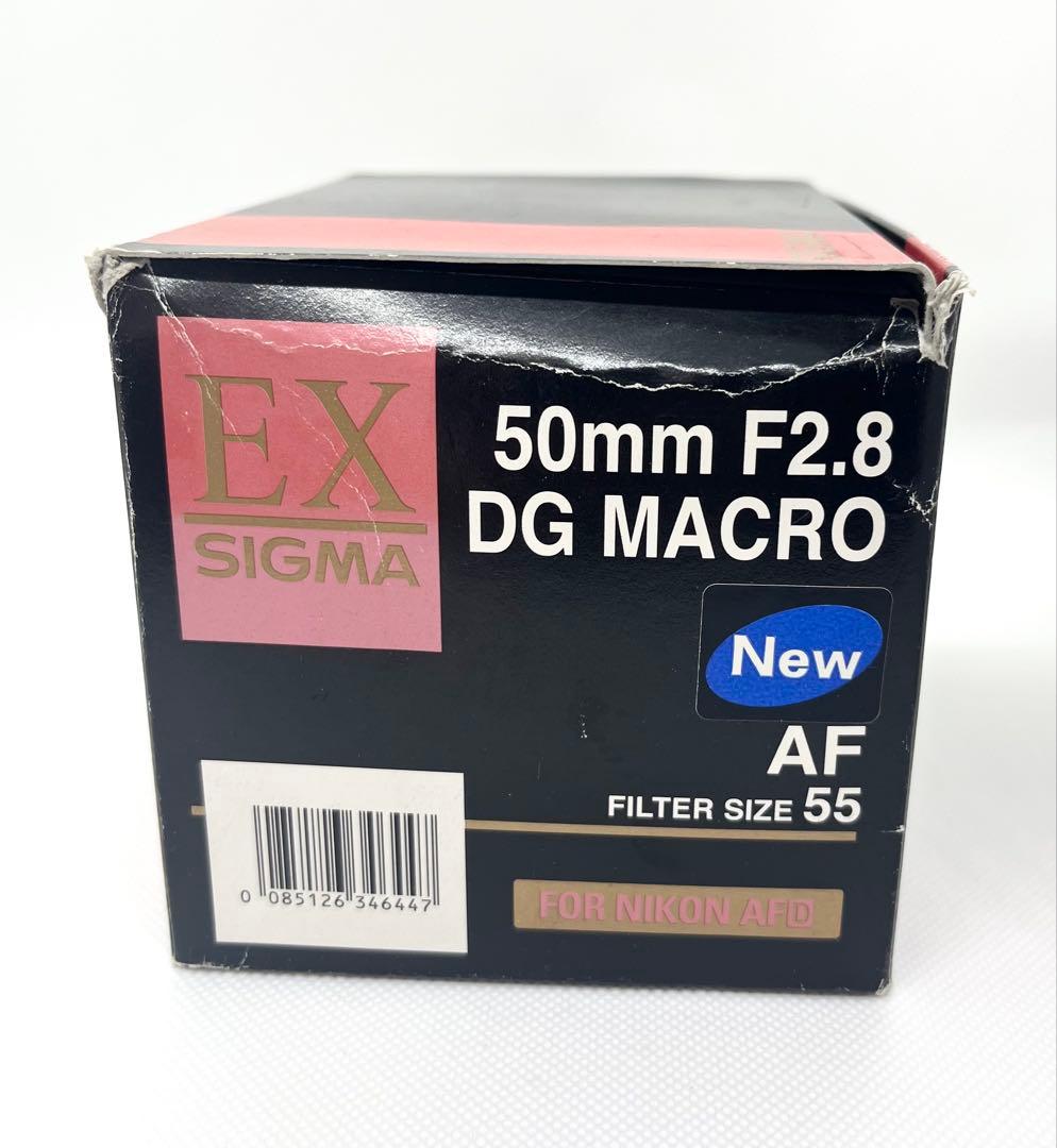 SIGMA 単焦点マクロレンズ 50mm F2.8 DG MACRO ニコン用