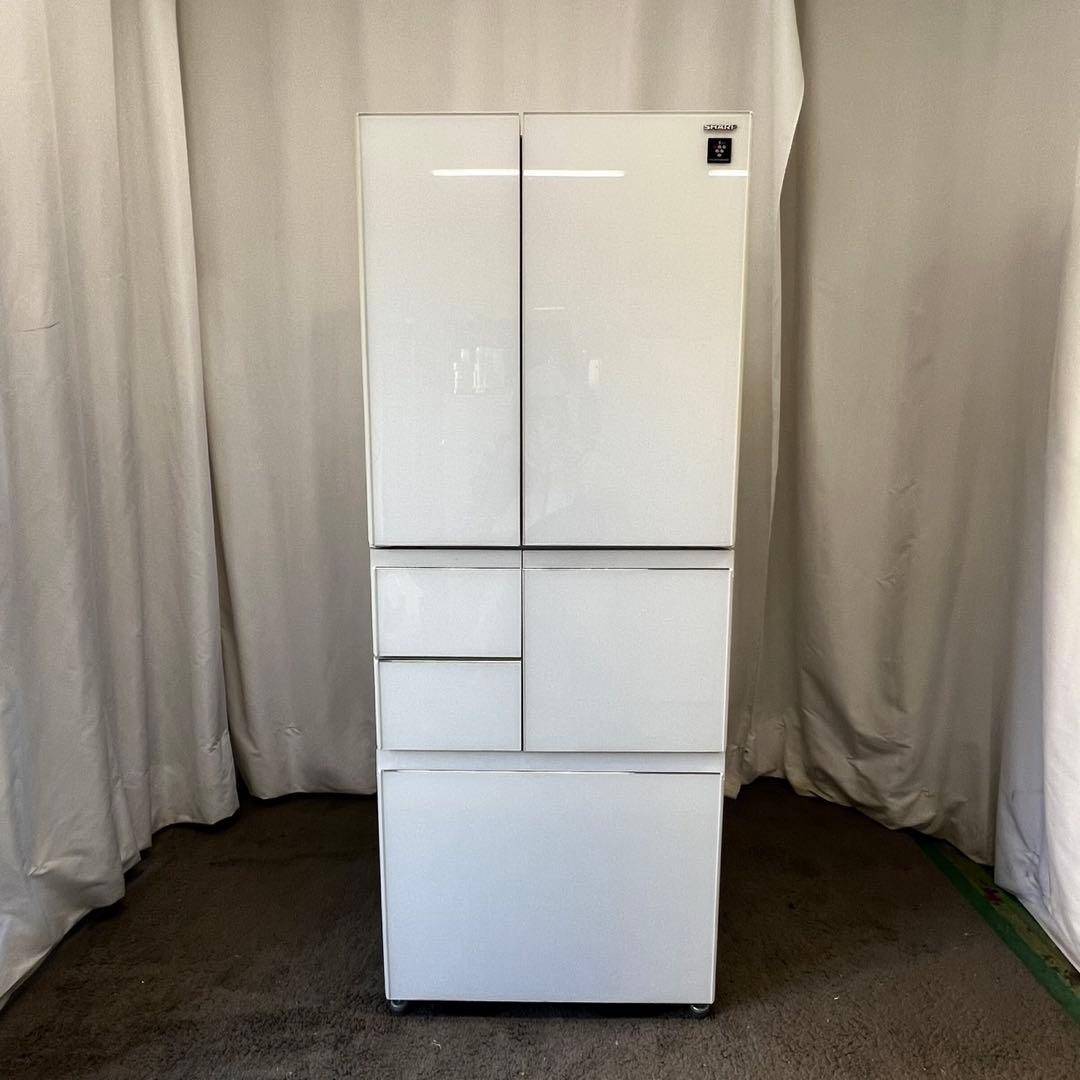 132　シャープ　冷蔵庫　400ℓ-500ℓ　 両開き　中古　設置無料　安い‼️