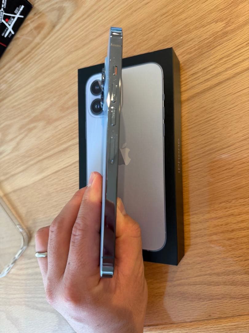 最終値下げ　iPhone13 pro max 128gb シエラブルー