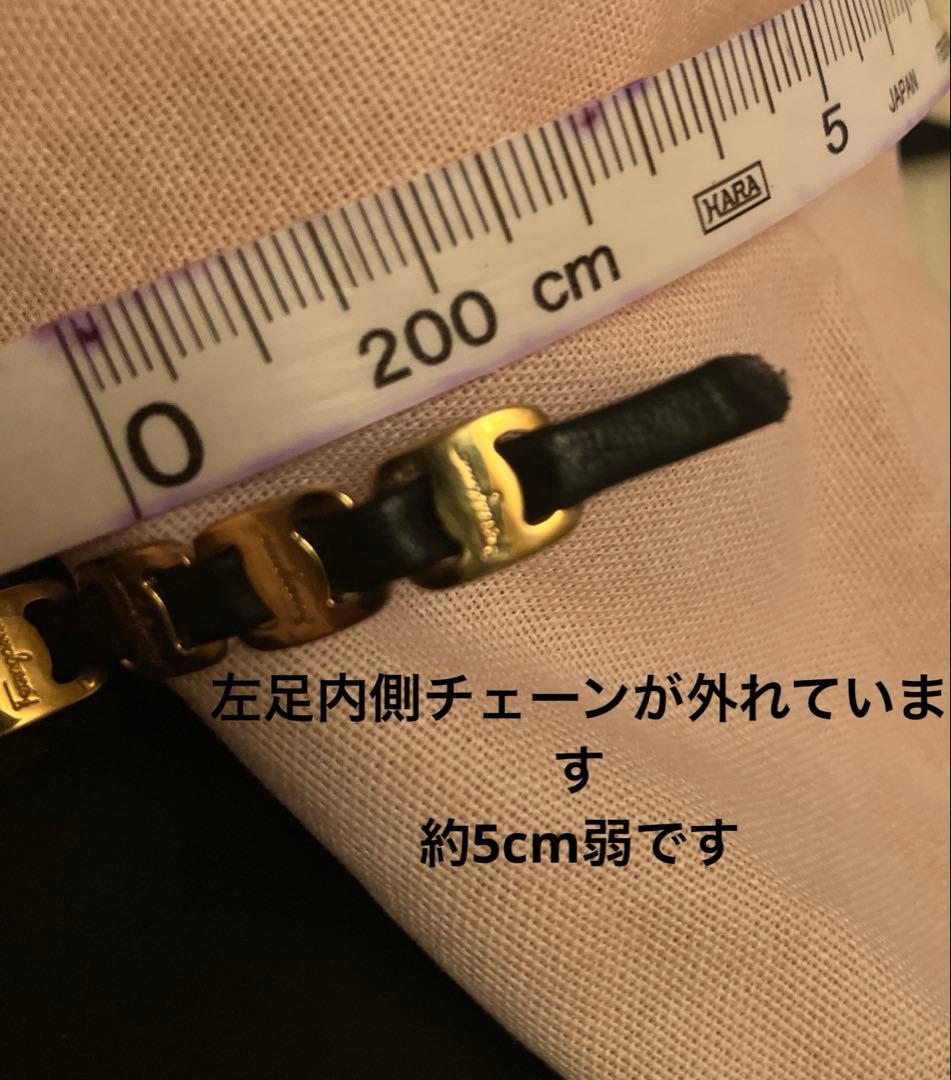 フェラガモ ヴァラチェーン　ショートブーツ　6D