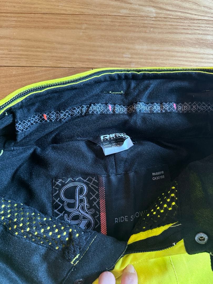 RIDE 上下セット スノーボードウェア　スキーウェア  XSサイズ