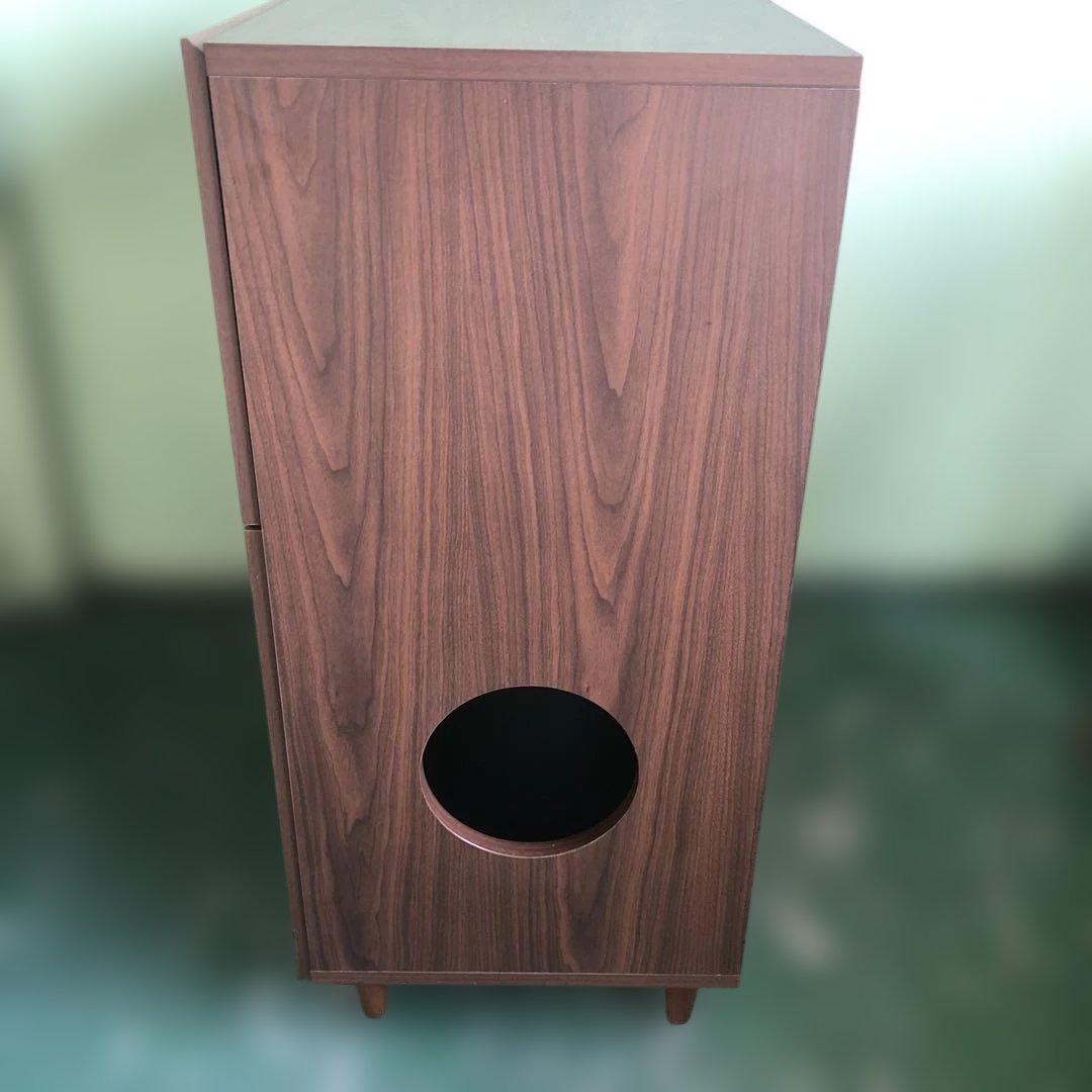 木製ラック キャットトイレクローゼット 猫用トイレクローゼット インテリア 収納