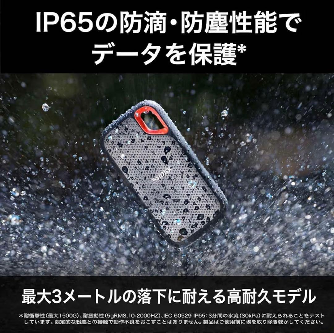 新品•未開封　SanDisk 1TB 外付けSSD