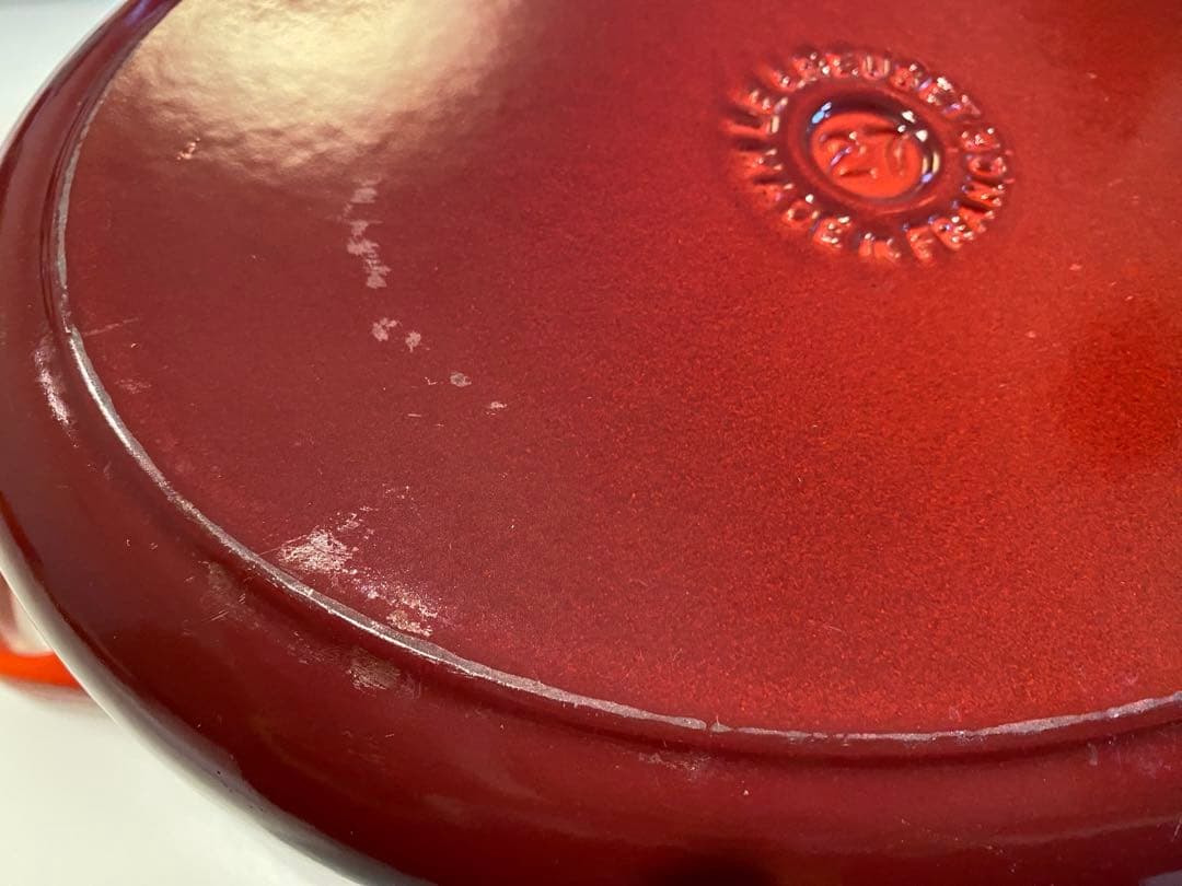 LE CREUSET オーバル鍋 27cm 赤