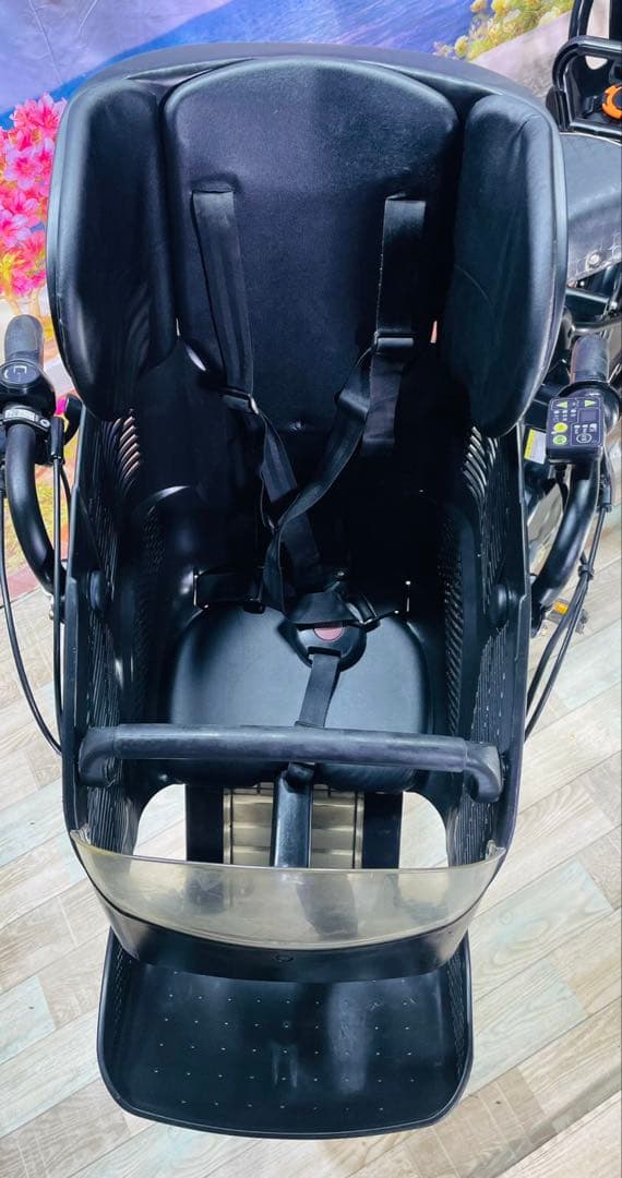 超特価！アンジェリーノ12AH⭐️ブリヂストン子供乗せ電動アシスト自転車Y3284
