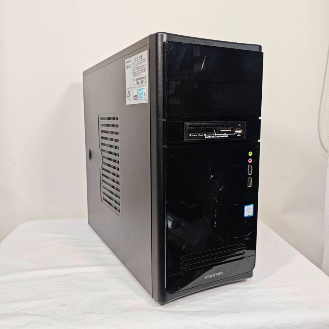 ゲーミングPC/i7 7700/500GB/GTX1060/Office搭載