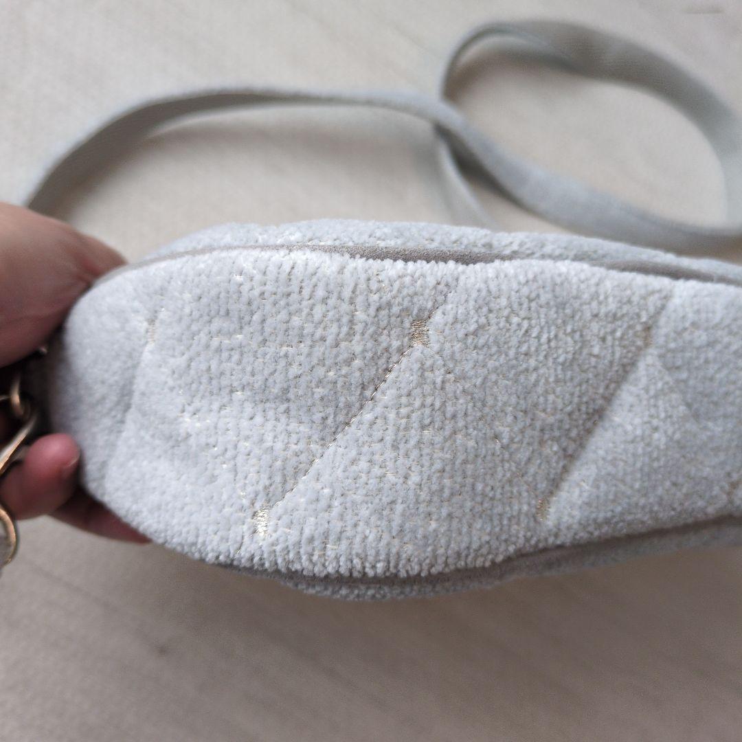 【美品】FEILER グレー ユニ ショルダーバッグ